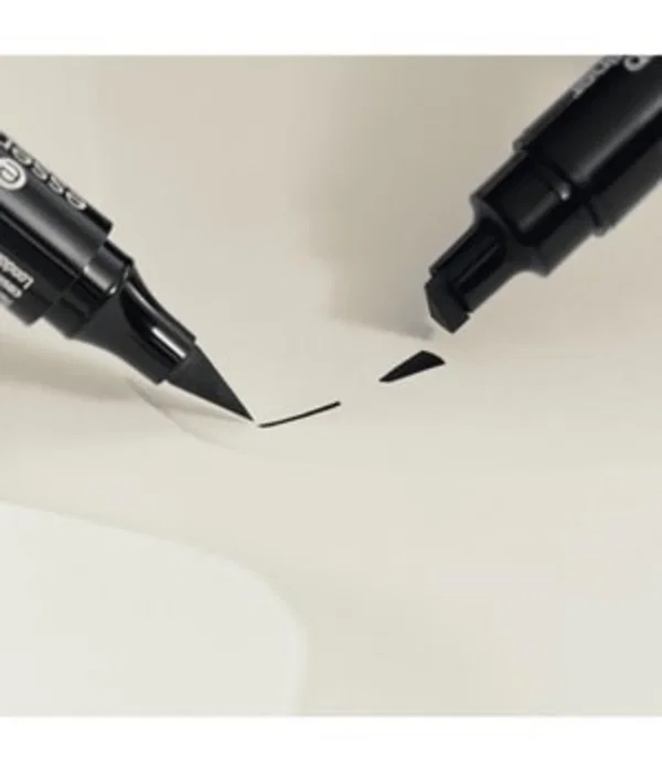 Essence Quick Wing! Eyeliner liquide double face Mat - 01 Noir